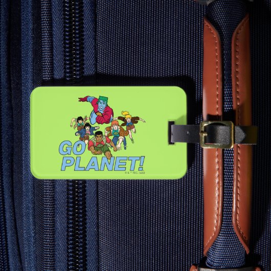 Captain Planet und die Planeten - Go Planet! Gepäckanhänger (Vorderseite Insitu 4)