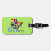Captain Planet und die Planeten - Go Planet! Gepäckanhänger (Vorderseite horizontal)
