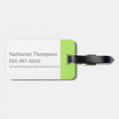 Captain Planet und die Planeten - Go Planet! Gepäckanhänger (Rückseite horizontal)