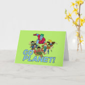 Captain Planet und die Planeten - Go Planet! Karte (Gelbe Blume)