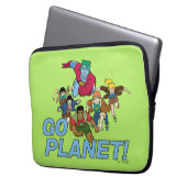 Captain Planet und die Planeten - Go Planet! Laptopschutzhülle (Vorderseite Links)