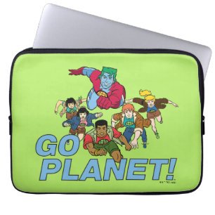 Captain Planet und die Planeten - Go Planet! Laptopschutzhülle