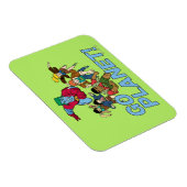 Captain Planet und die Planeten - Go Planet! Magnet (Rechte Seite)