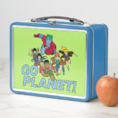 Captain Planet und die Planeten - Go Planet! Metall Brotdose (Beispiel)