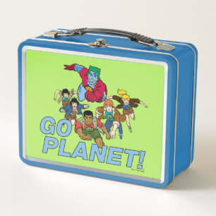 Captain Planet und die Planeten - Go Planet! Metall Brotdose