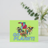 Captain Planet und die Planeten - Go Planet! Postkarte (Stehend Vorderseite)