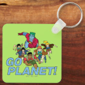 Captain Planet und die Planeten - Go Planet! Schlüsselanhänger (Rückseite)