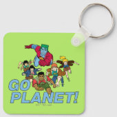 Captain Planet und die Planeten - Go Planet! Schlüsselanhänger (Rückseite)