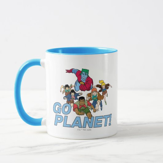 Captain Planet und die Planeten - Go Planet! Tasse (Links)