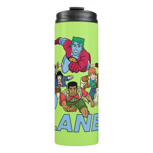 Captain Planet und die Planeten - Go Planet! Thermosbecher (Vorderseite)
