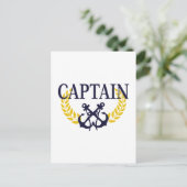 Captain Postkarte (Stehend Vorderseite)