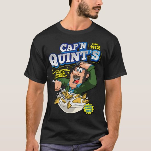 Captain Quint's Cereal T-Shirt (Vorderseite)