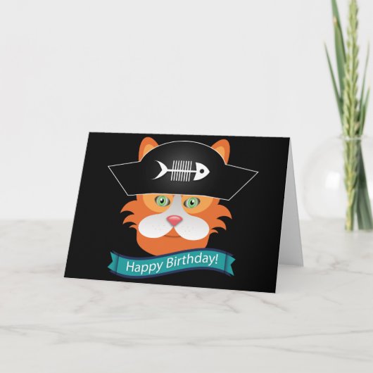 Captain Red - Grußkarte, Standard-weiße Envelo Karte (Vorderseite)