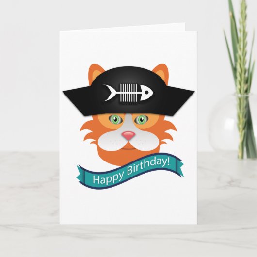 Captain Red - Grußkarte, Standard-weiße Envelo Karte (Vorderseite)