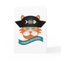 Captain Red - Grußkarte, Standard-weiße Envelo