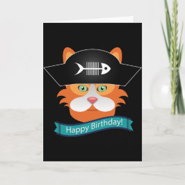 Captain Red - Grußkarte, Standard-weiße Envelo Karte