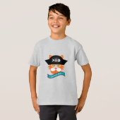 Captain Red - Kids' Basic T - Shirt (Vorne ganz)