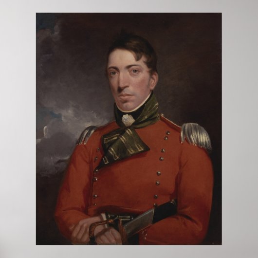 Captain Richard Gubbins - John Constable Poster (Vorne)
