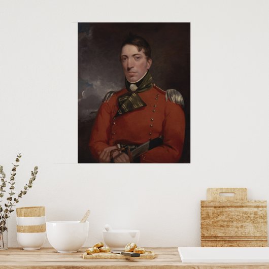 Captain Richard Gubbins - John Constable Poster (Küche)