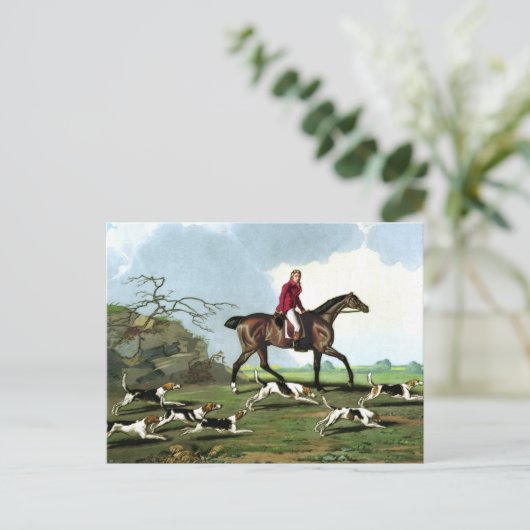 Captain Ricketts Postkarte (Stehend Vorderseite)