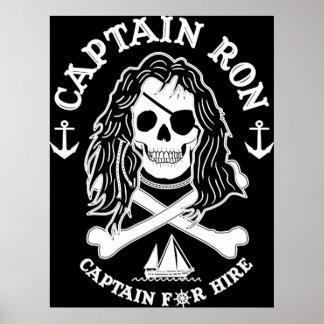 Captain Ron Captain for Hire Poster