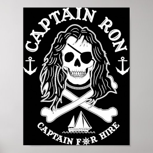 Captain Ron Captain for Hire Poster (Vorne)