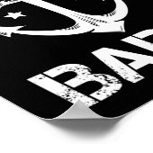 Captain Rry Funny Birthday Personalisierter Name C Poster (Ecke)