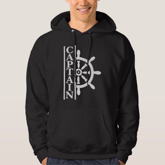 Captain Sailing Licence Hoodie (Vorderseite)