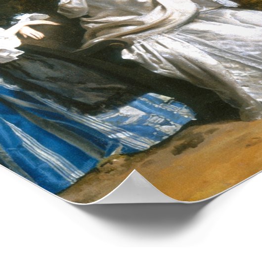 Captain Samuel Pocklington, George Stubbs Fine Art Poster (Ecke)