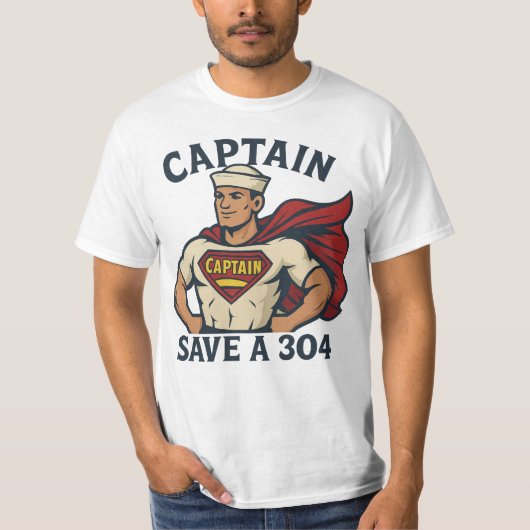 Captain Save A 304 - T-Shirt (Vorderseite)