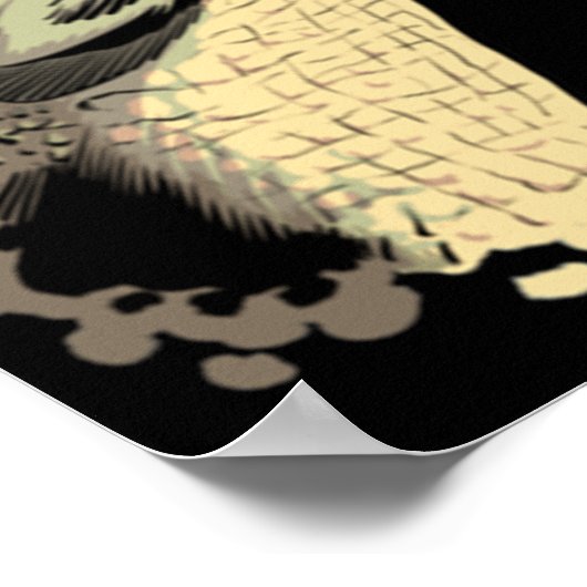 Captain Scarlet Poster (Ecke)