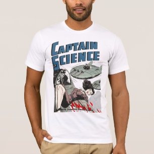Captain Science #3 Kunstwerk T-Shirt
