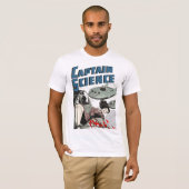 Captain Science #3 Kunstwerk T-Shirt (Vorne ganz)