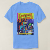 Captain Science-Comic decken das Retro-System der T-Shirt (Design vorne)