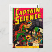 Captain Science — Vampire: Wahrheit oder Fiktion? Postkarte (Vorne/Hinten)