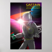 Captain Spaceman Poster (Vorne)