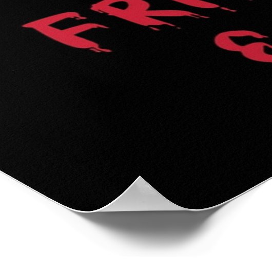 Captain Spaulding lehnt ab Poster (Ecke)