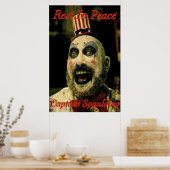 Captain Spaulding Poster (Küche)