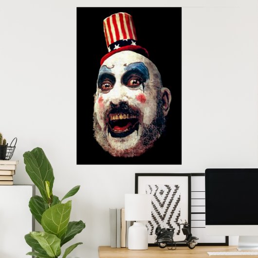 Captain Spaulding Poster (Heimbüro)