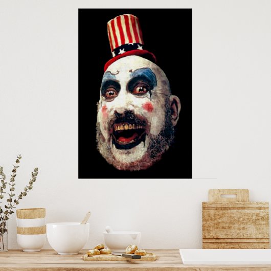 Captain Spaulding Poster (Küche)