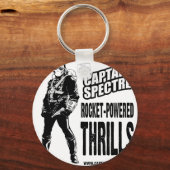 Captain Specter und die Blitzlegende Schlüsselanhänger (Vorderseite)