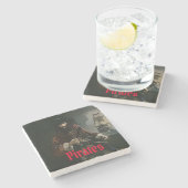 Captain-Stein-Untersetzer Steinuntersetzer (Seitenansicht)