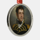 Captain Stephen Decatur Ornament Aus Metall (Rechts)