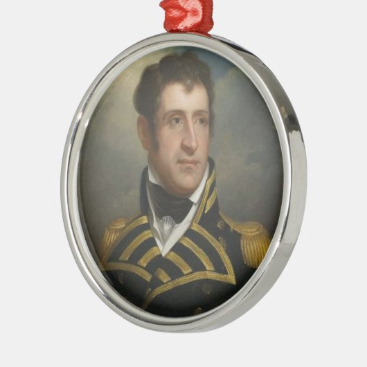 Captain Stephen Decatur Ornament Aus Metall (Links)