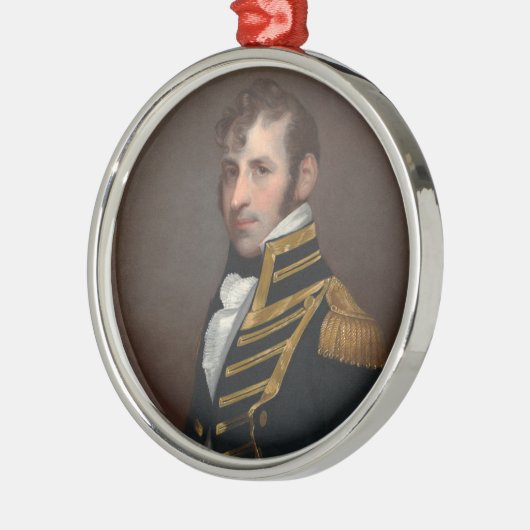 Captain Stephen Decatur Ornament Aus Metall (Links)