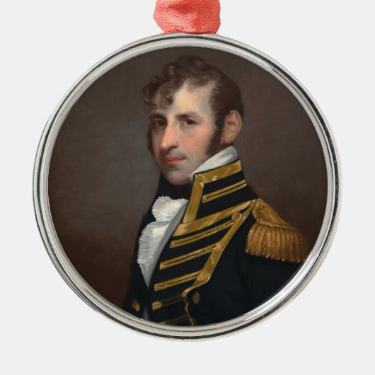 Captain Stephen Decatur Ornament Aus Metall (Vorne)