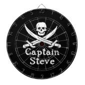 Captain Steve Dartscheibe (vorne)