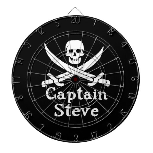 Captain Steve Dartscheibe (vorne)