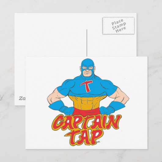 Captain Stich! Postkarte (Vorne/Hinten)