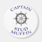 Captain Stud Muffin Magnet (Vorne)